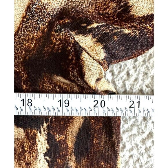 Vintage Dorothy Schoelen Jacket Blazer Artsy Boho Animal Print - Picture 3 of 16